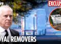 Removal vans arrive at Royal Lodge ahead of shamed Andrew’s eviction after renovations to exile pad