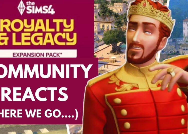 Community Reacts: Royalty + Legacy Expansion Trailer (Sims 4)