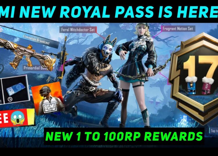 BGMI A17 ROYAL PASS REWARDS / BGMI NEW ROYALE PASS A17 60 UC RP VOUCHER KAISE LE / A17 RP KAB AAYEGA