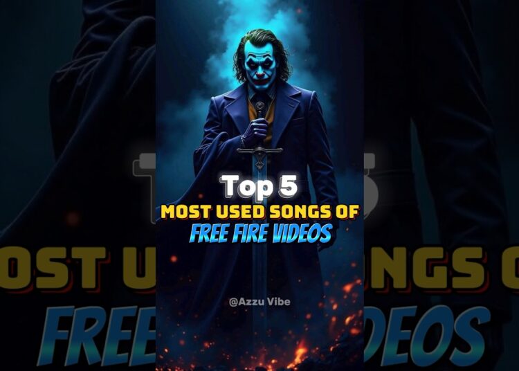 Top 5 most used songs of free fire videos π± Royalty, Mood, Kosandra, Rise up, So long #shorts