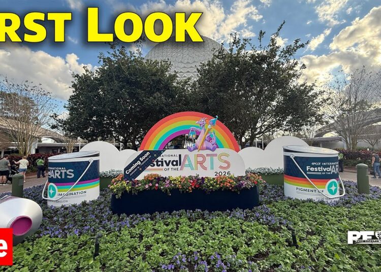 🔴Live: First Look at Epcot Festival of the Arts – Walt Disney World Live Stream – 1-16-26