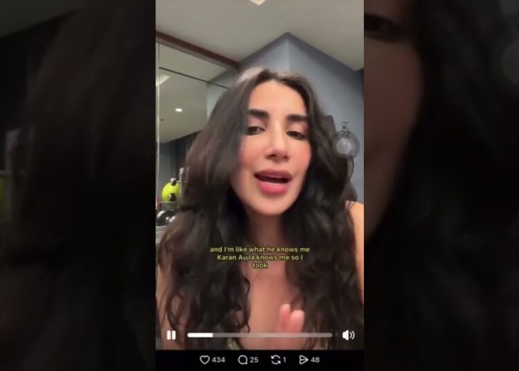 parul gulati on Karan Aujla controversy , tea spill , gossip , story time gossips instagram ytshorts