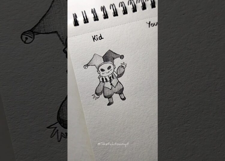 Drawing CLOWN body Kid , young, adult #howtodraw #tutorial #drawing #artist #sketch #fyp
