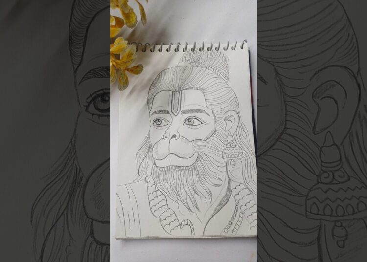 Jai hanuman ji❤️‍🔥🤩#art #artist #artwork #shorts #artwork
