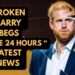 HARRY “GIVE ME 24 HOURS” MARRIAGE CRISIS – LATEST #royal #meghan #princeharry