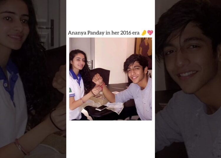 Ananya Panday Drops Unseen 2016 Throwback pics🤌💖#bollywood#ananyapandey#celebrity#youtubeshorts