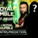 WWE Royal Rumble Match 2026 Men’s Entry Predictions