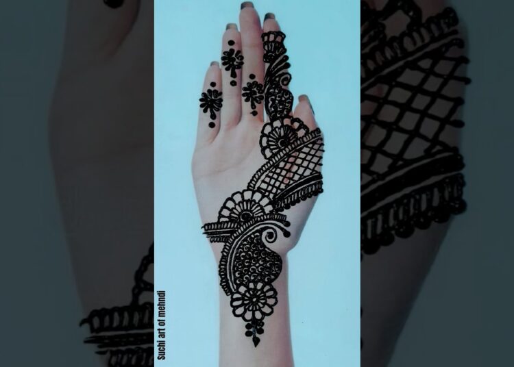 #mehndi #fronthandmehndi #henna #simple #video #hennaart #artist #viralvideo #trending #shortvideo
