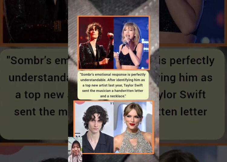 amazing #sombr #taylorswift #taylorsversion #taylorswiftnews #celebrity #celebritynews #america #nyc