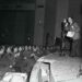 Bob Hope entertains troops while also broadcasting over the radio in 1943.  (Bob Hope Collection/Motion Picture, Broadcasting and Recorded Sound Division, Library of Congress)