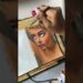 Bald to blonde  #art #painting #hairpainting #realistichairpainting #shorts #youtybeshorts #artist