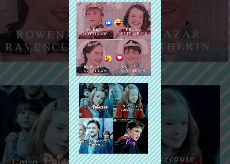 Founders’ Legacy & Royal Bloodline | Harry Potter Magical Meme#shorts #meme #potterheadforever