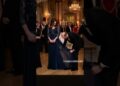 Prince William Perfects Kate’s Flowing Gown #royalfamily #britishroyalfamily #royal