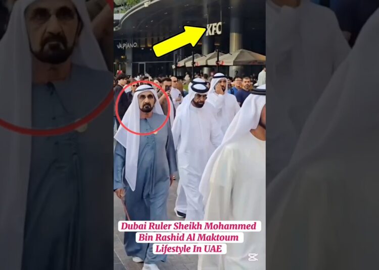 Dubai Royal Family|Dubai Ruler Sheikh Mohammed bin Rashid Al Maktoum#lifestyle#dubai#viral#video#kfc