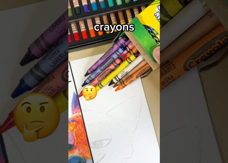 Drawing NICK WILDE From ZOOTOPIA, But Cheap Vs Expensive Art Supplies!😍✨ (PT. 2) #art #draw #shorts