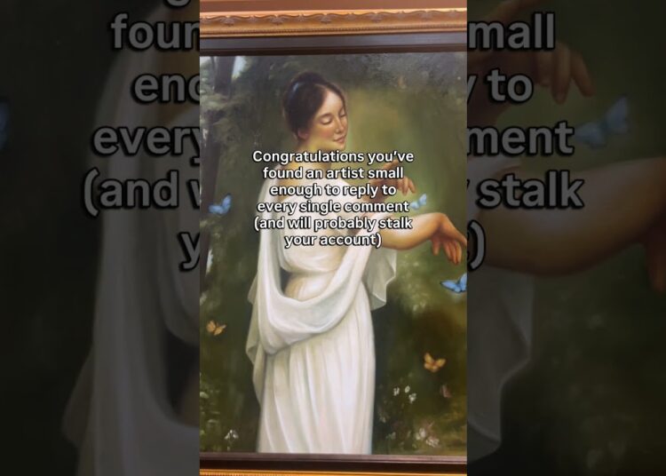 CONGRATS! | #new #workingartist #painting #wipartwork #painter #artworkshop #artist #portrait