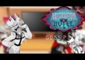 ♡Hazbin hotel reaccionan a Gossip de 📻Alastor🦌(contiene 📻Radioapple🍎)♡ 🫐💧🌊🫧💠🌀📺🐾