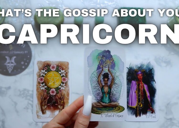 CAPRICORN ♑ – What’s the Gossip Behind Your Back? 👀 Tarot Reading Unfiltered