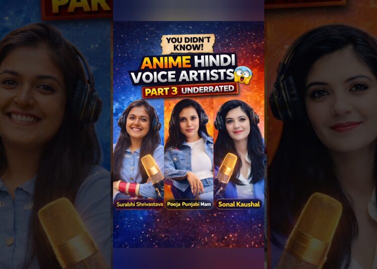 3 Underrated Female Anime Hindi Voice Artists You Didn’t Know! 🎙️🔥 | Part 3 #anime #animecommunity
