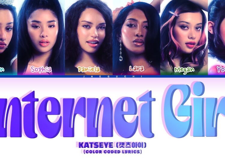 KATSEYE (캣츠아이) ‘Internet Girl’ (Color Coded Lyrics)