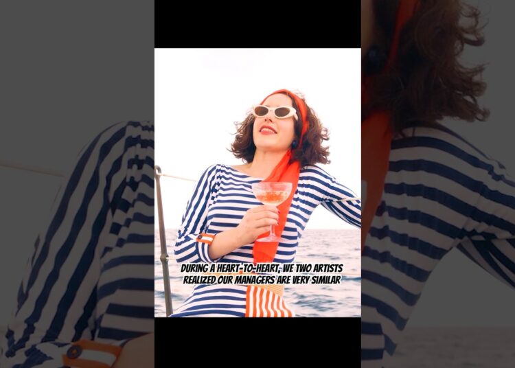 During a heart-to-heart, we two artists realized our managers are very similar#shortvideo #shorts