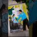 Kon kon ja rha movie dekhne ?? #art #painting #drawing #artist #shorts #youtube