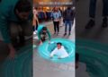 This 3D street art pranked EVERYONE#streetart #opticalillusion #artprank #public #mindblown#funny