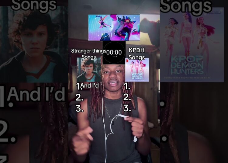 Stranger things songs vs Kpop Demon Hunter Songs! #kpopdemonhunters #strangerthings #quiz #songs