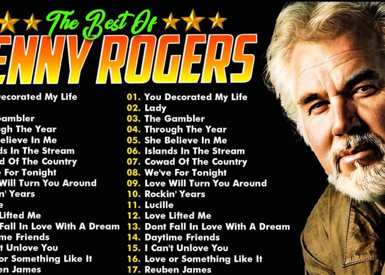 The Best Songs Of Kenny Rogers Nonstop Playlist 🤠 Kenny Rogers Greatest Hits 2025 🌾 You And I, Lady