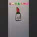 Lipstick 🐱 drawing #shorts #trending #art #satisfying #painting @P.K.drawing17