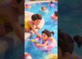 Chintu ki swimming🥵 ll Carriage House wooden artist ll #cartoon #shortvideoshortvideo