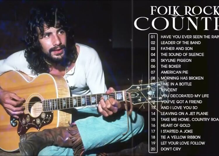 Top 100 Folk & Country Songs of All Time ⭐ John Denver, Don McLean, Neil Young, Cat Stevens, Eagles