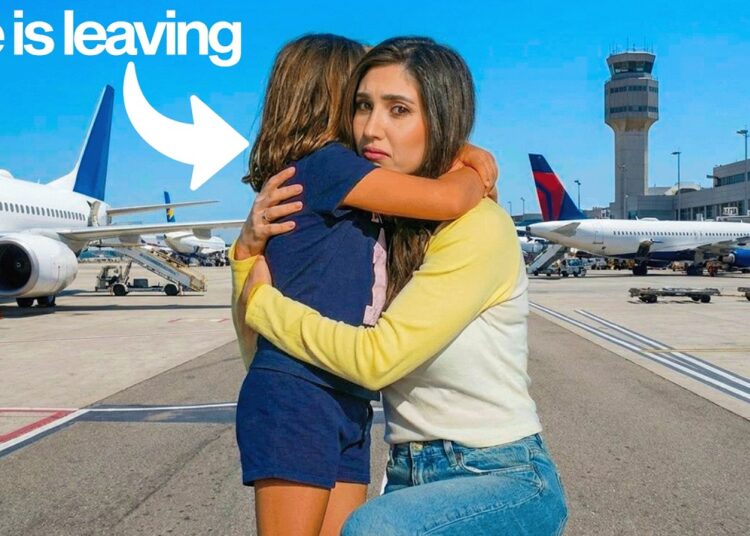 Saying Goodbye to My Daughter! ✈️