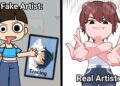 Fake Artist VS Real Artist: 😨