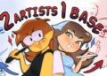 2 ARTISTS 1 BASE CHALLENGE (x2) FEAT. @KelseyAnimated (Liene, speedpaint, commentary, OCS)