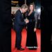 Pierce Brosnan Smoothing Keely Shaye Smith’s Gown Folds Gently #shorts #hollywood #celebrity