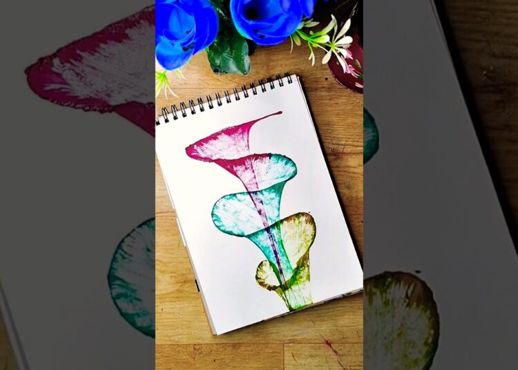Amazing Thread Pulling Art ❤️ Acrylic Flower Drawing #art #drawing #reels #shorts #viral #thriller
