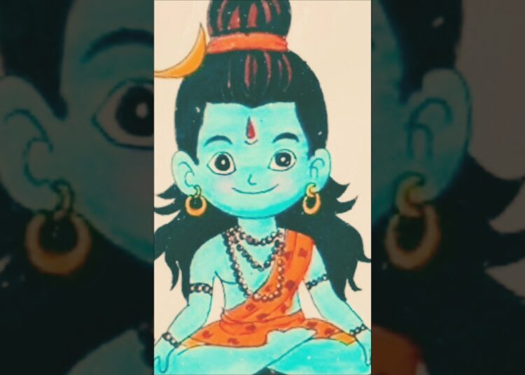 Mahadevdrawing#art#trend#ytshorts#viralshort#trendingshorts#महादेव#महाकाल#shorts#shiv#mahadev#artist