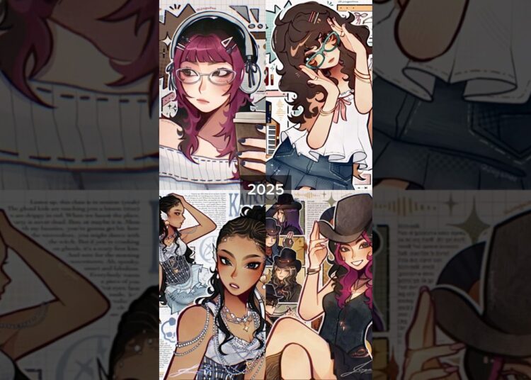 I had to search through my old sketchbooks😭 the improvement is crazy #art #artimprovement #artist