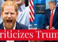 Problem of Rogue Royals – Prince Harry Criticizes President Donald Trump’s Comments on NATO