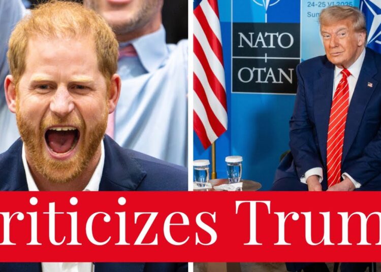 Problem of Rogue Royals – Prince Harry Criticizes President Donald Trump’s Comments on NATO
