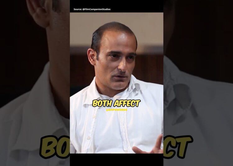 Akshaye Khanna’s Golden Rule for Every Artist