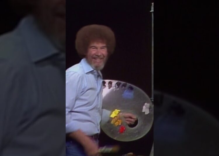 Shaking off the Excess (Classic Bob Ross Manuever)