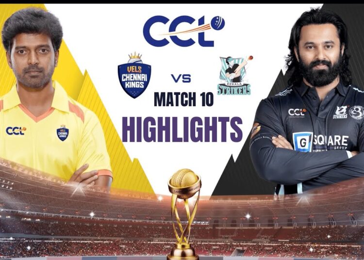 VELS Chennai Kings vs Kerala Strikers Highlights | CCL 2026 – Match 10 | Watch Full on JioHotstar