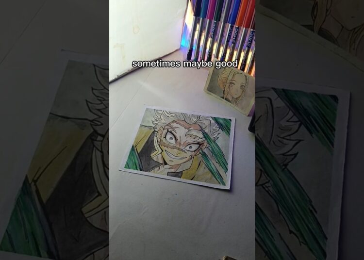 sanemi #anime #relatable #artist #demonslayer