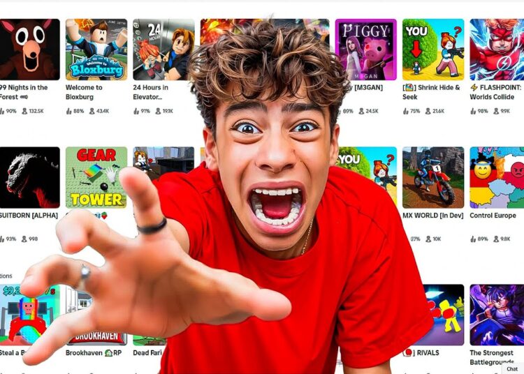 TRYING EVERY ROBLOX GAME IN ONE VIDEO! | Royalty Gaming