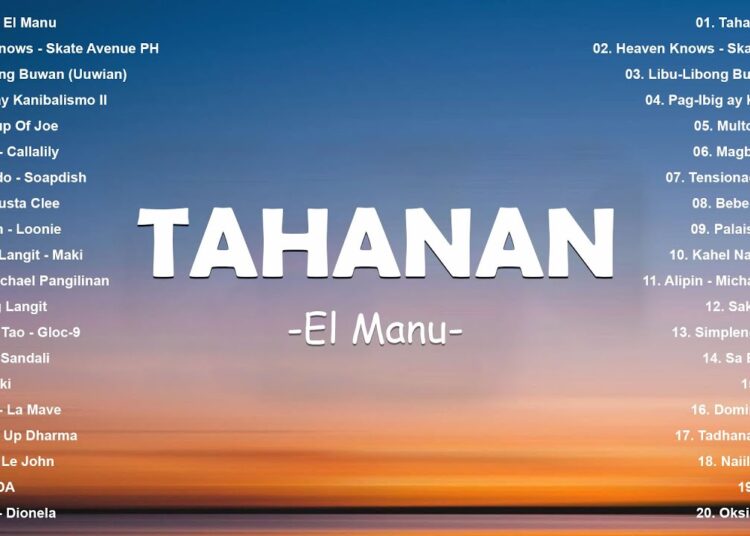 Top OPM Songs Philippines 2025 🎧 Tahanan – El Manu | Best Tagalog Hits on Spotify & YouTube