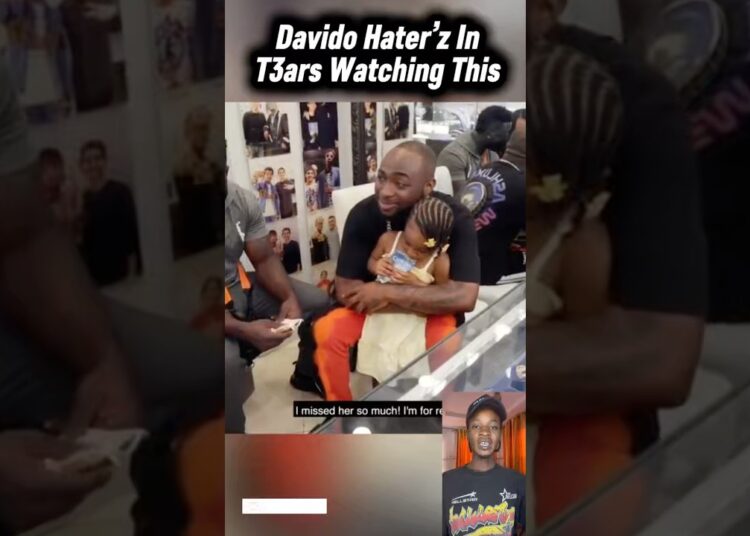 Davido Daughter Got Hater’z In T3ars Watching This #singer #celebrity #shorts