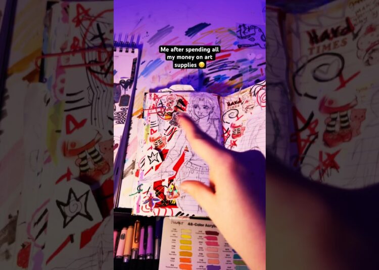 Art supplies 😫 #art #artist #drawing #meme #funny #shorts #viral #short #fyp #trending #sketchbook