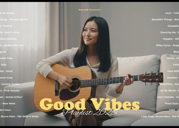 Best Spotify Playlist 2026🔥🎵| English Acoustic Love Song | Good Vibes Playlist 2026 Lauv, Yung Kai